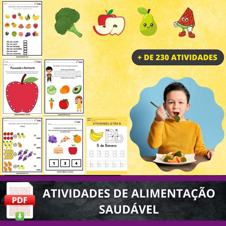 Atividades de alimentação saudável