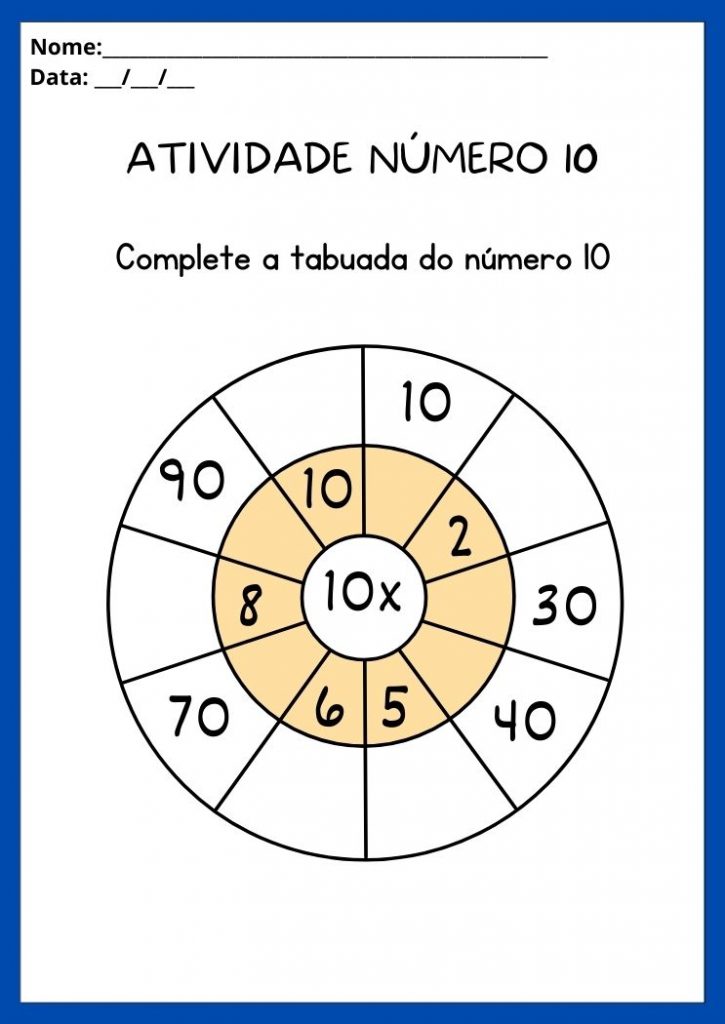 Atividades Número 10