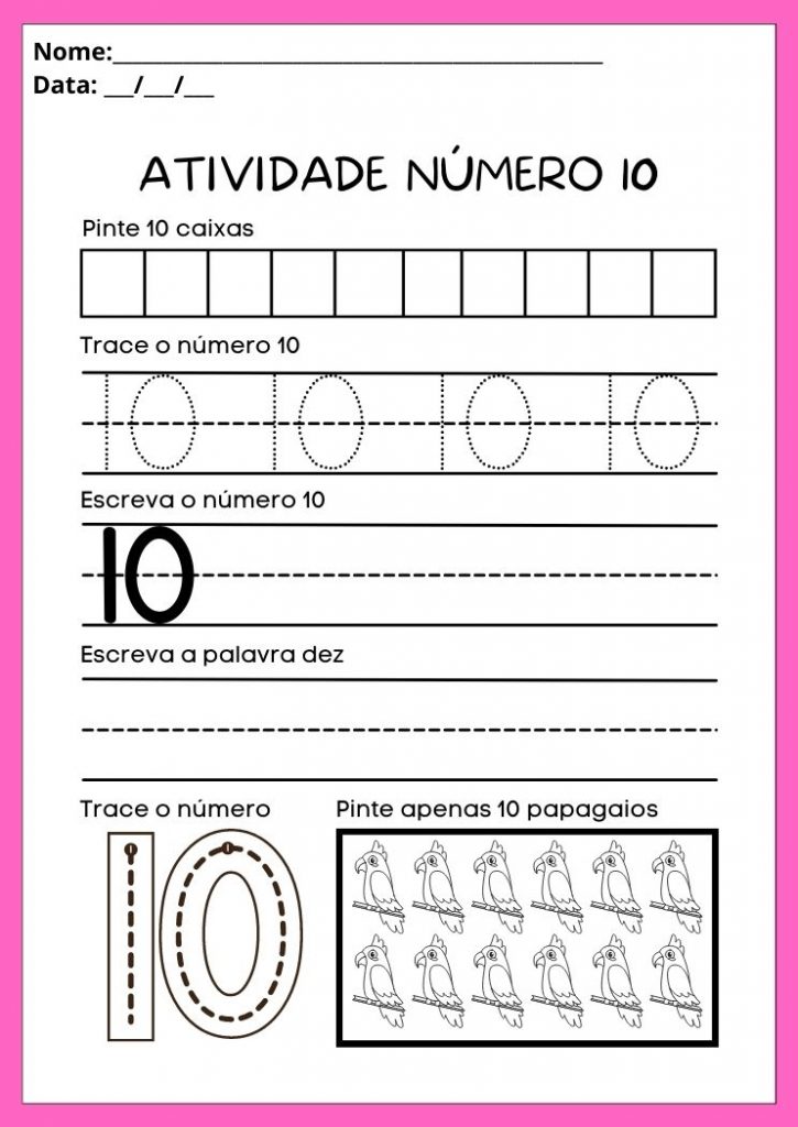 Atividades Número 10