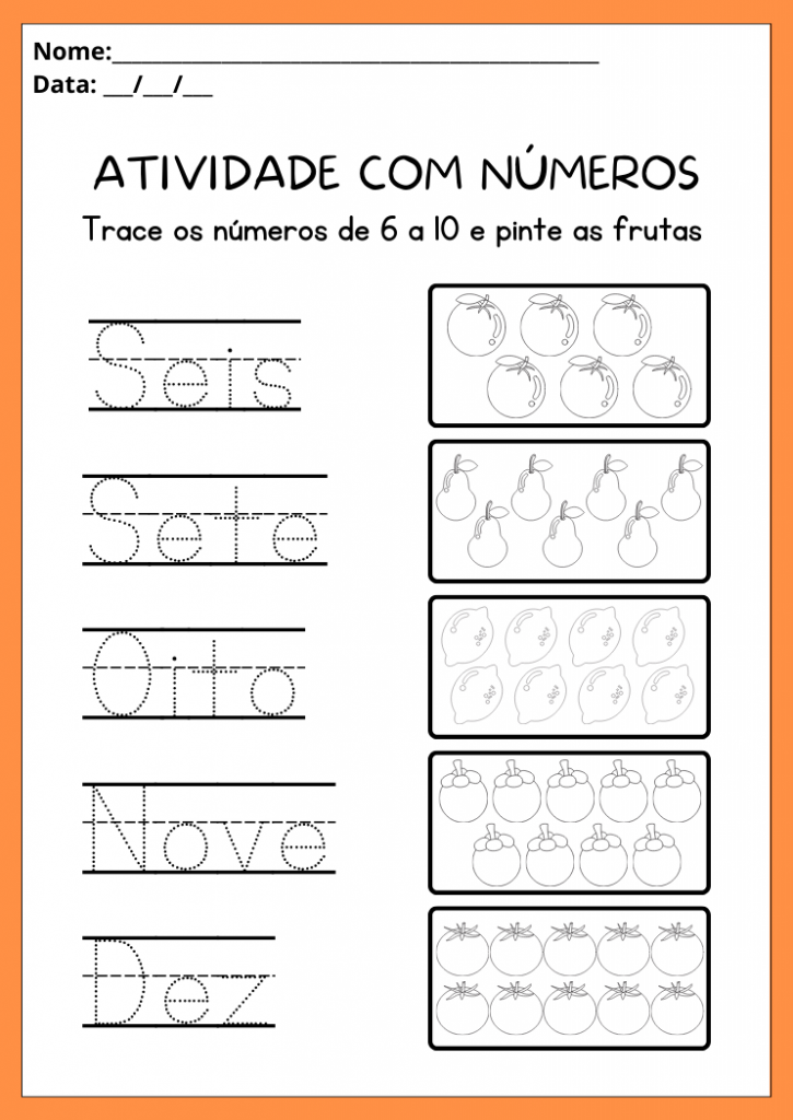 Atividades com Números