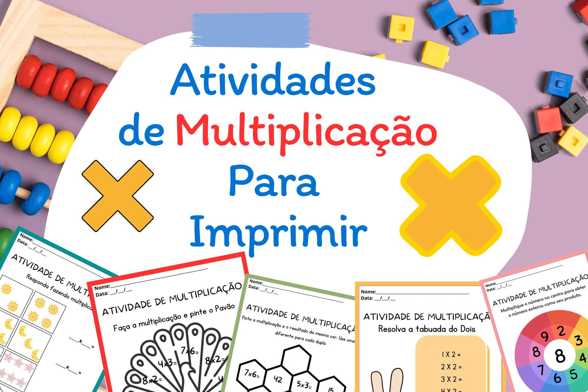 Atividades de multiplicação em pdf