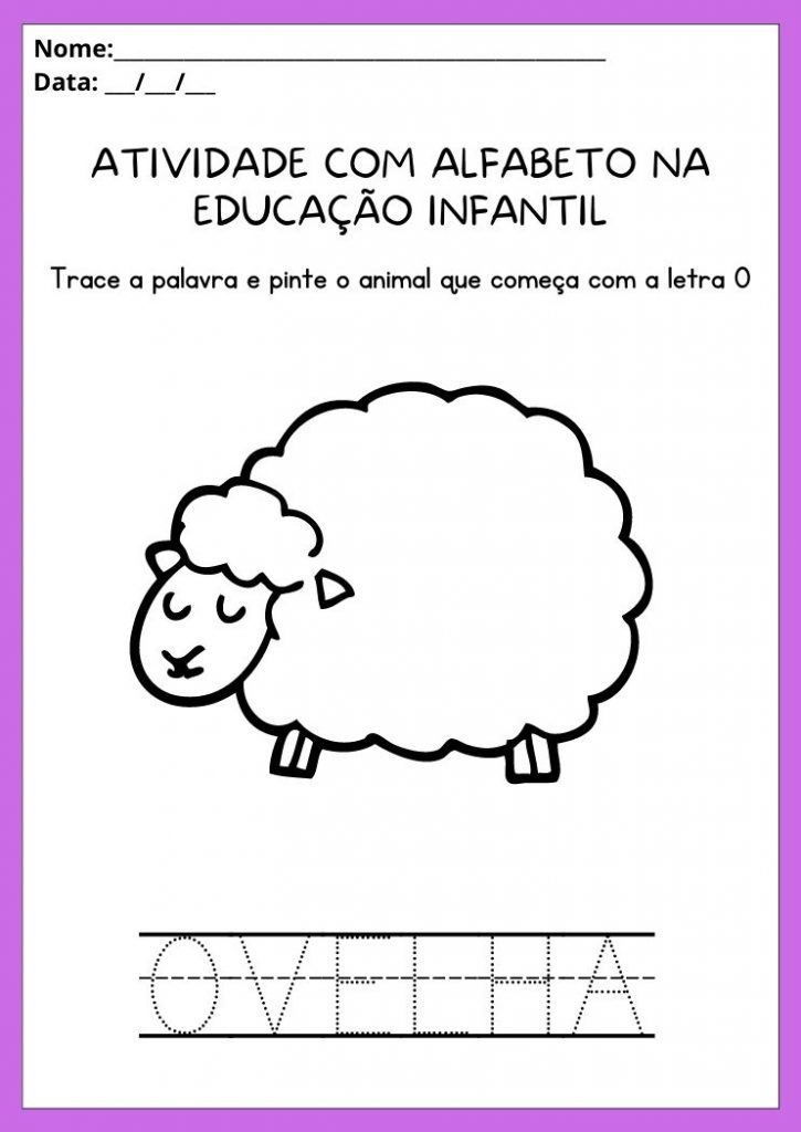 60 Atividades com Alfabeto na Educação Infantil