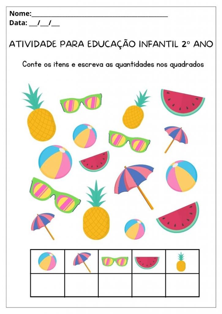 25 Atividades para Educação Infantil 2º Ano