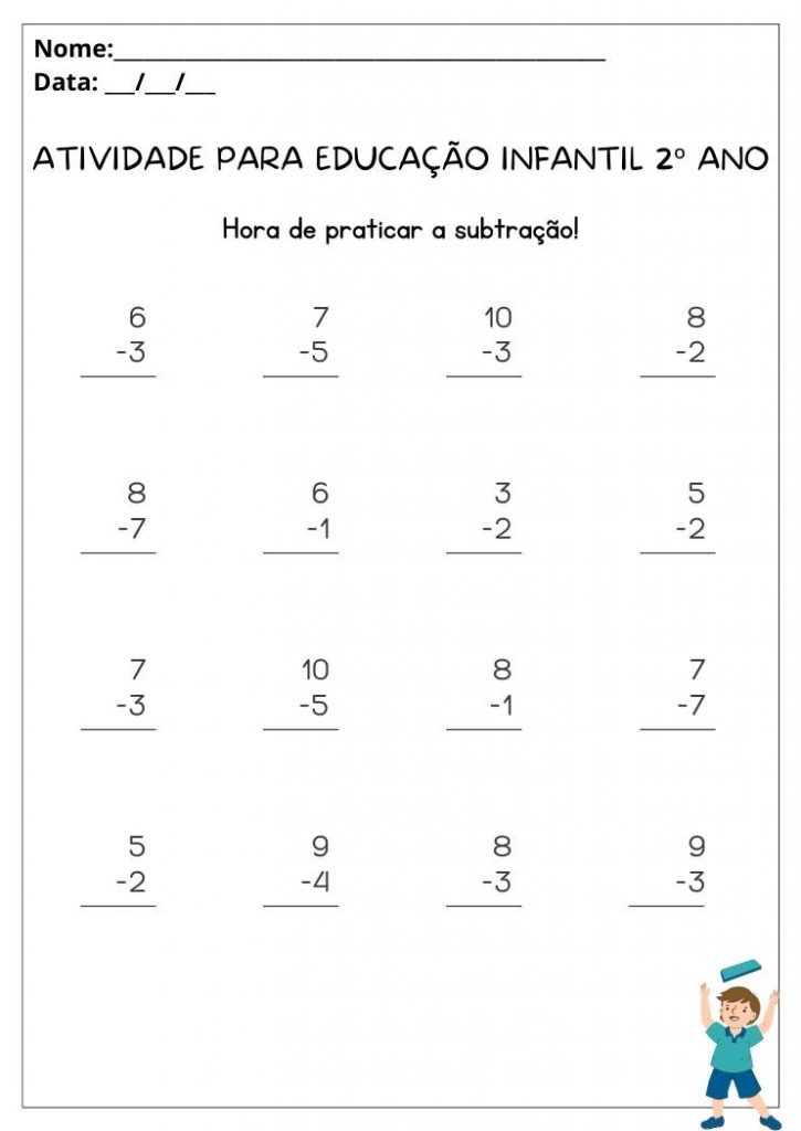25 Atividades para Educação Infantil 2º Ano
