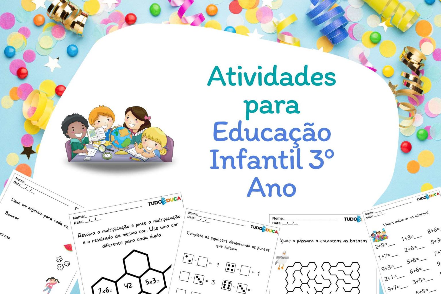 25 Atividades para Educação Infantil 3º Ano