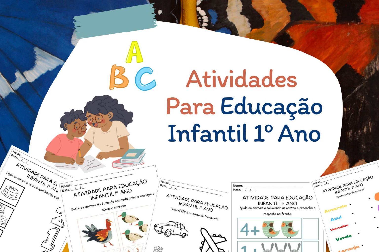 25 Atividades Para Educação Infantil 1º Ano