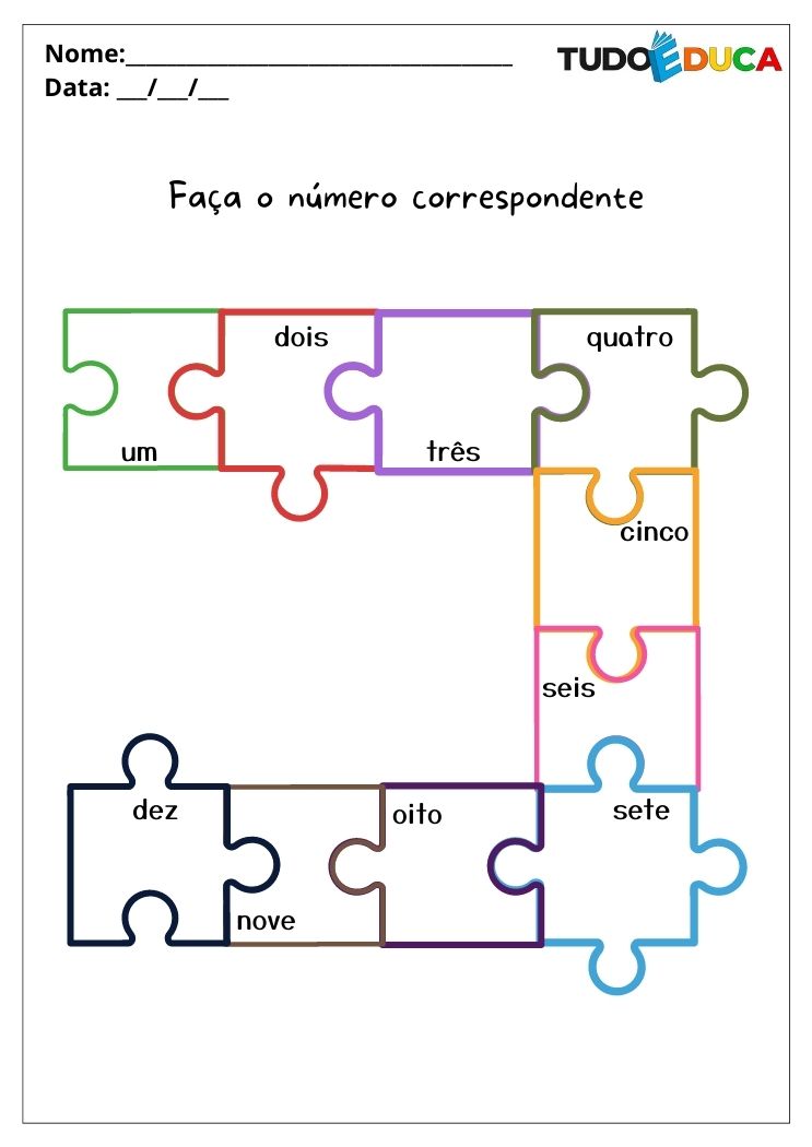 Atividades de matemática para alunos com autismo desenhe o número correspondente para imprimir