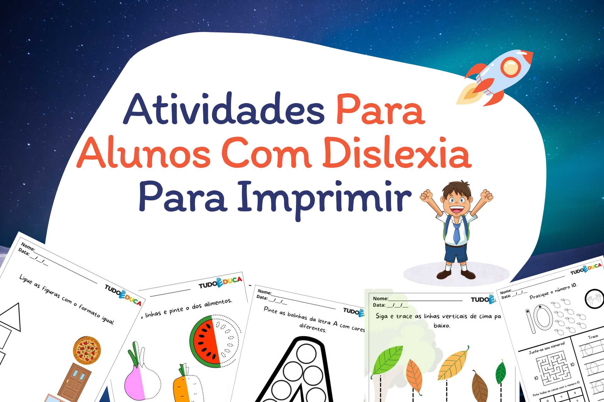 Atividades Para Alunos Com Dislexia Para Imprimir