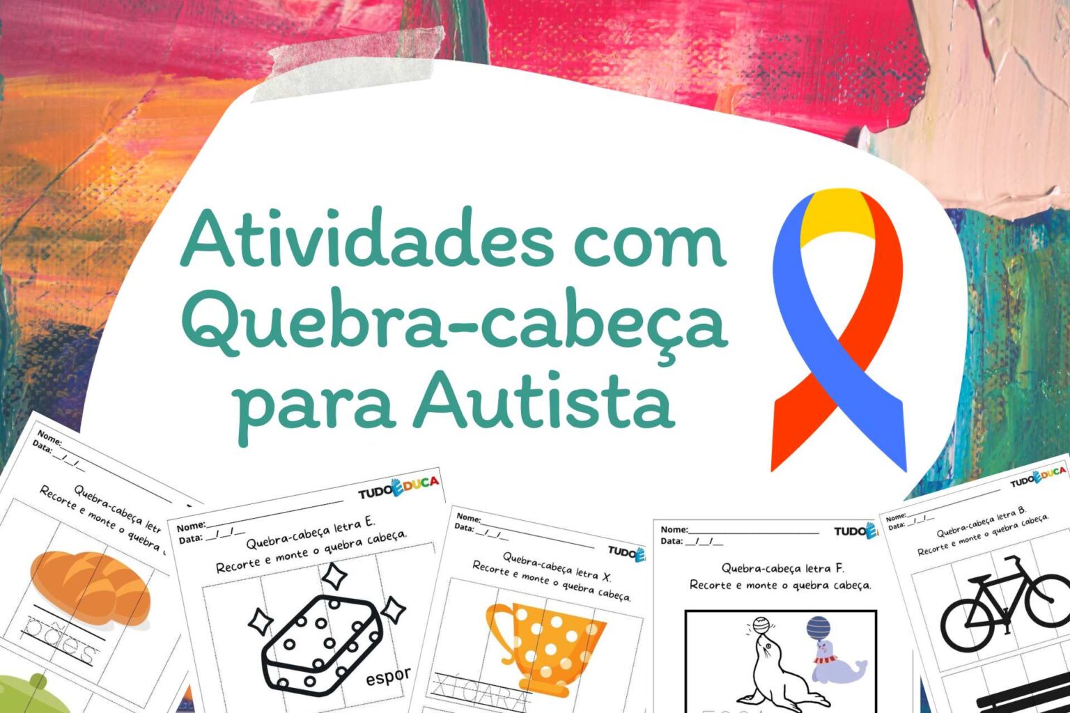 33 Atividades Para Alunos Com Autismo Para Imprimir