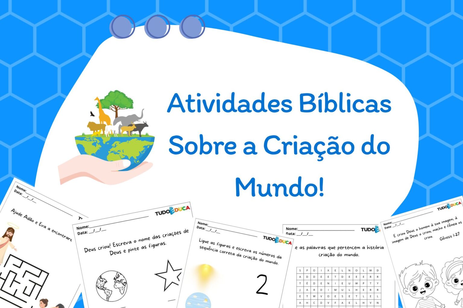 Atividades Bíblicas Sobre a Criação do Mundo