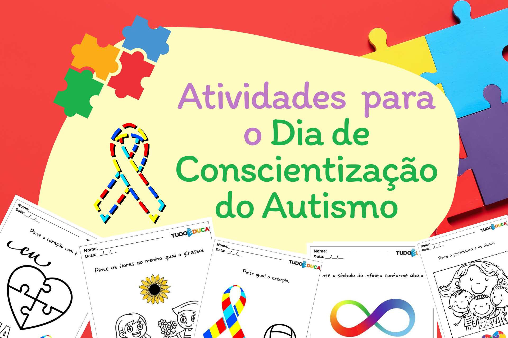 Atividades para o Dia de Conscientização do Autismo
