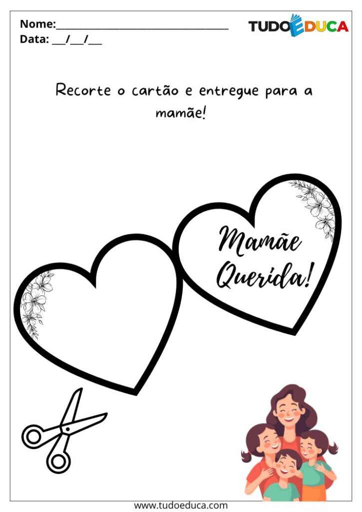10 Atividades do Dia das Mães para o Maternal