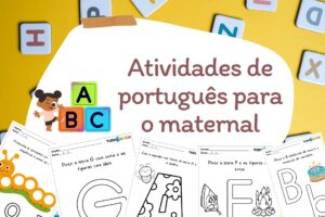 Atividades de português para o maternal