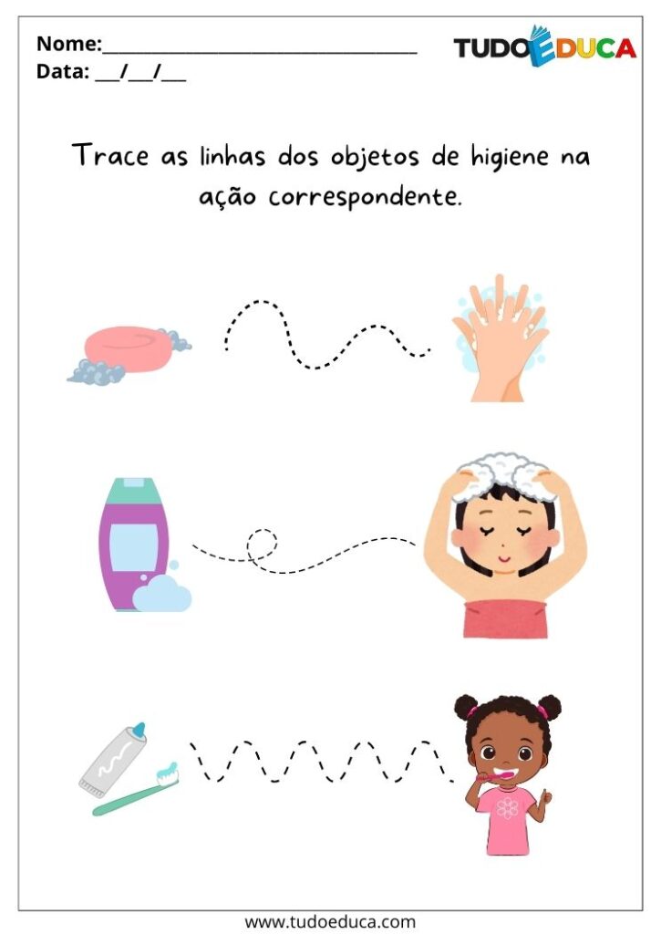 10 Atividades sobre Higiene para a Educação Infantil
