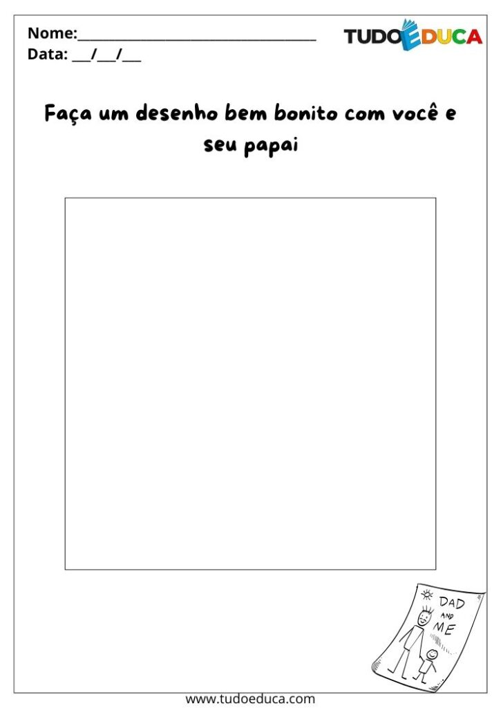 10 Atividades do Dia dos Pais para o Maternal