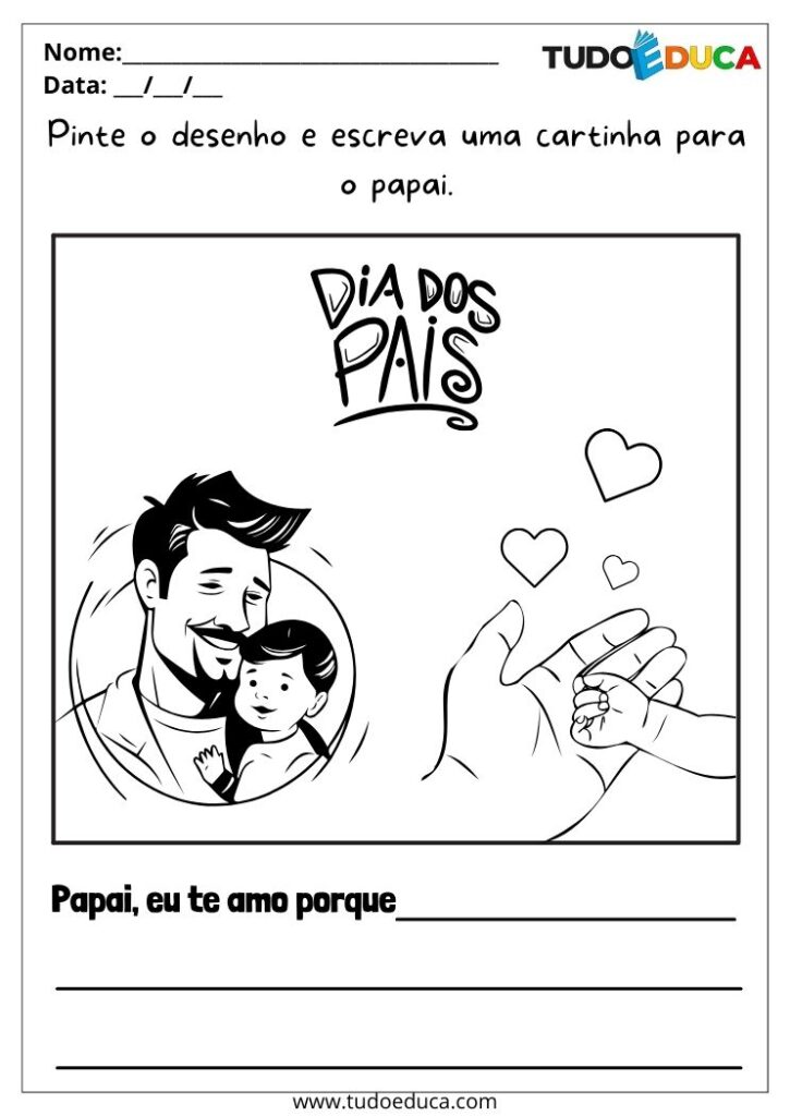 15 Atividades do Dia dos Pais para Educação Infantil