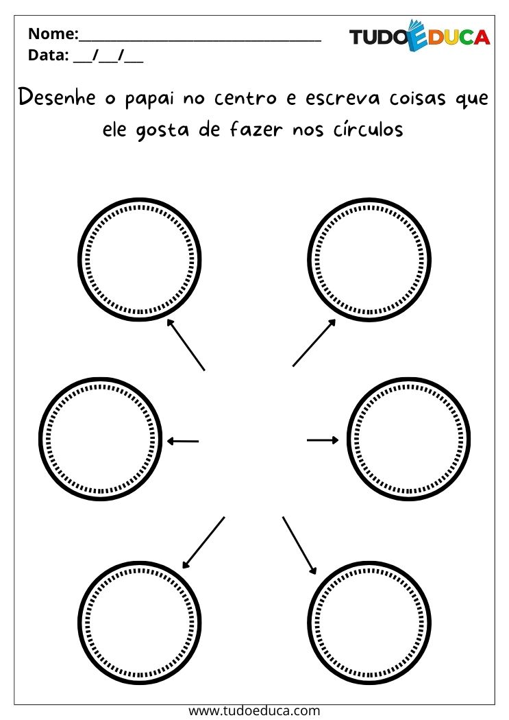 Atividade do Dia dos Pais para Educação Infantil