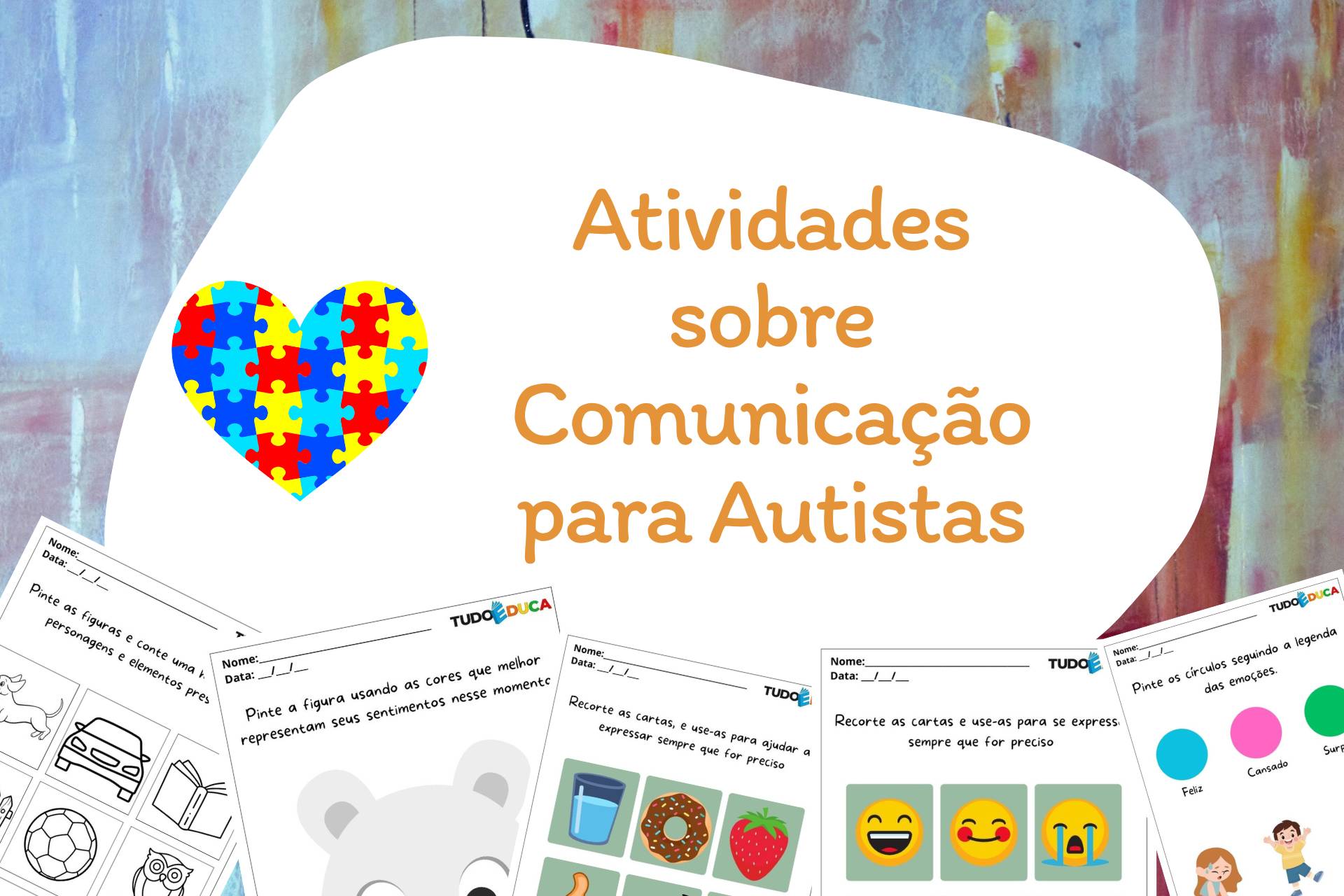 Atividades sobre Comunicação para Autistas