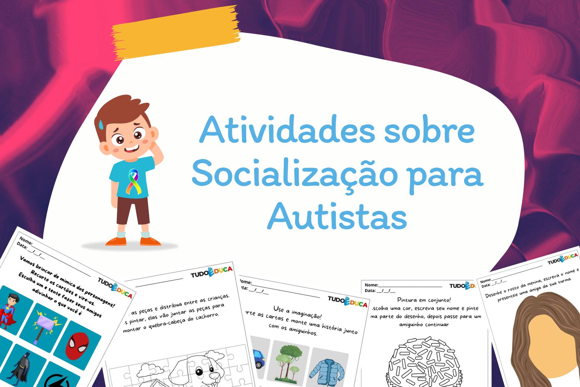 Atividades sobre Socialização para Autistas