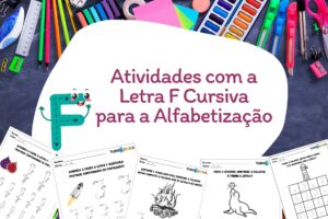 Atividades com a Letra F Cursiva para a Alfabetização