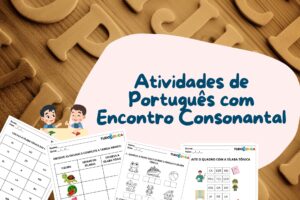 Atividades de Português com Encontro Consonantal