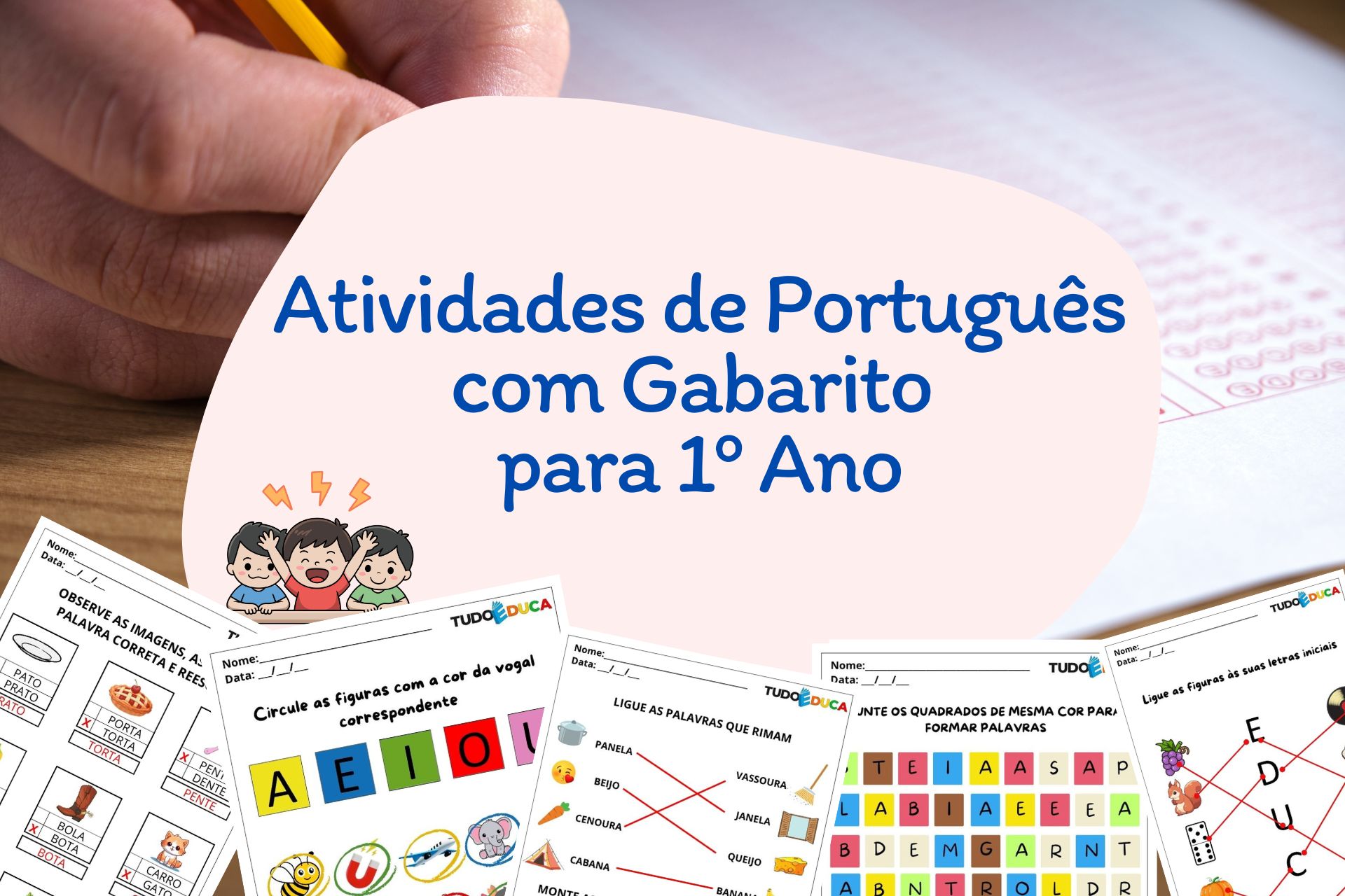 Atividades de Português com Gabarito para 1º Ano