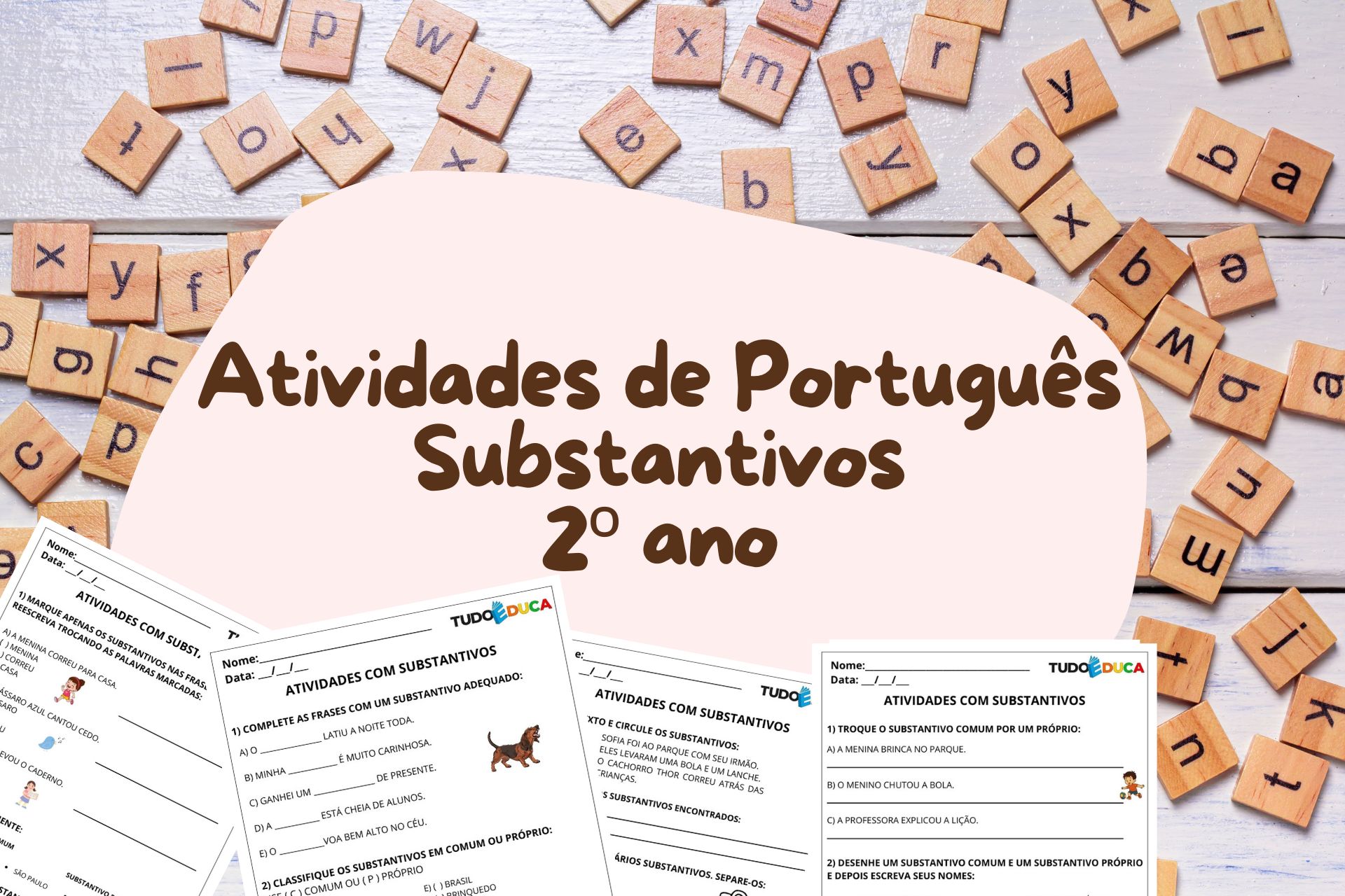 Atividades de Português Substantivos