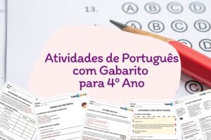 Atividades de Portugues 4 ano com gabarito