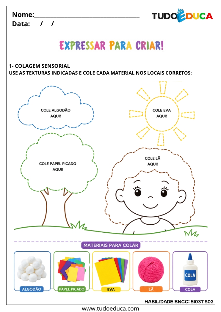 Atividade Inclusiva sobre Arte e Imaginação para tdah