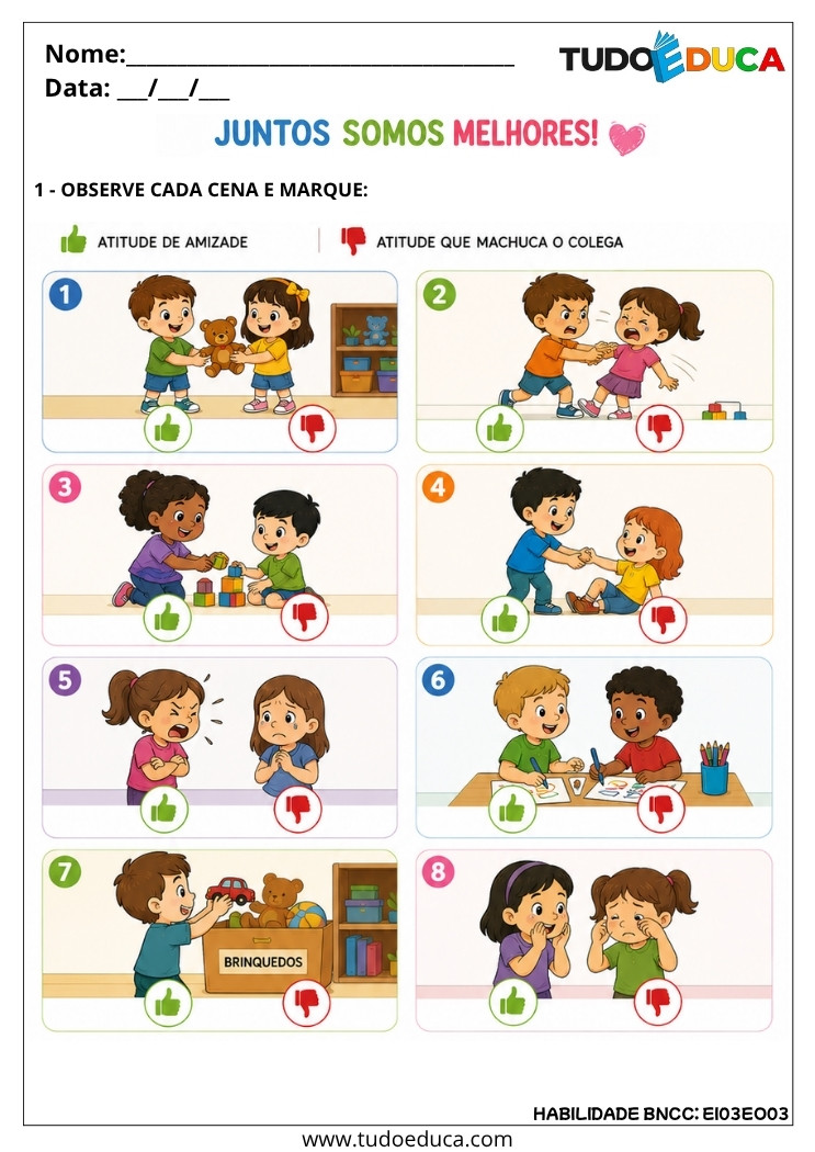 Atividade Inclusiva sobre Cooperação para AEE