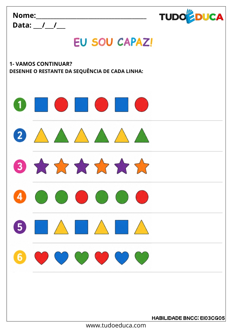Atividade Inclusiva sobre Coordenação e Habilidades Manuais