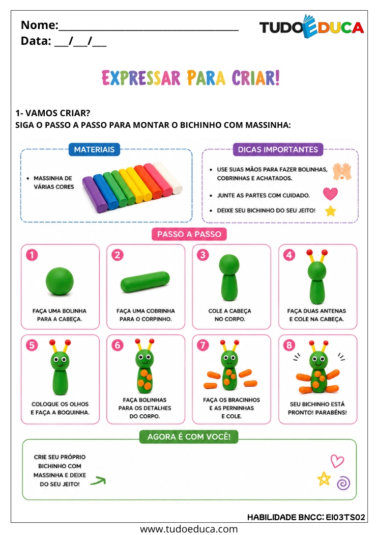 Atividade Inclusiva sobre Imaginação