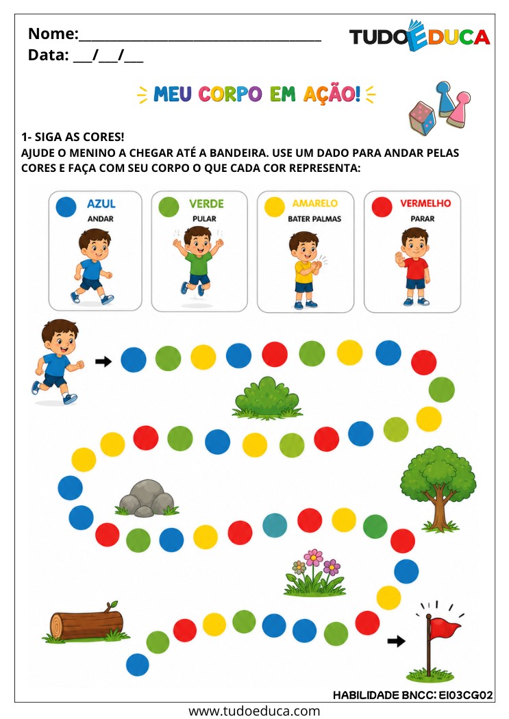 Atividade de Controle e Adequação do uso do Corpo
