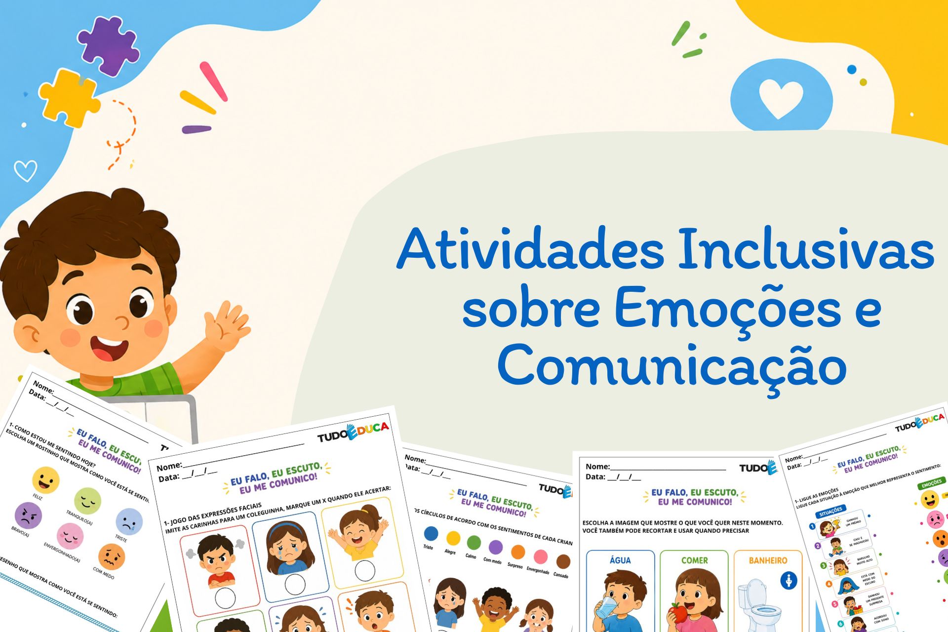 Atividades Inclusivas sobre Emoções e Comunicação