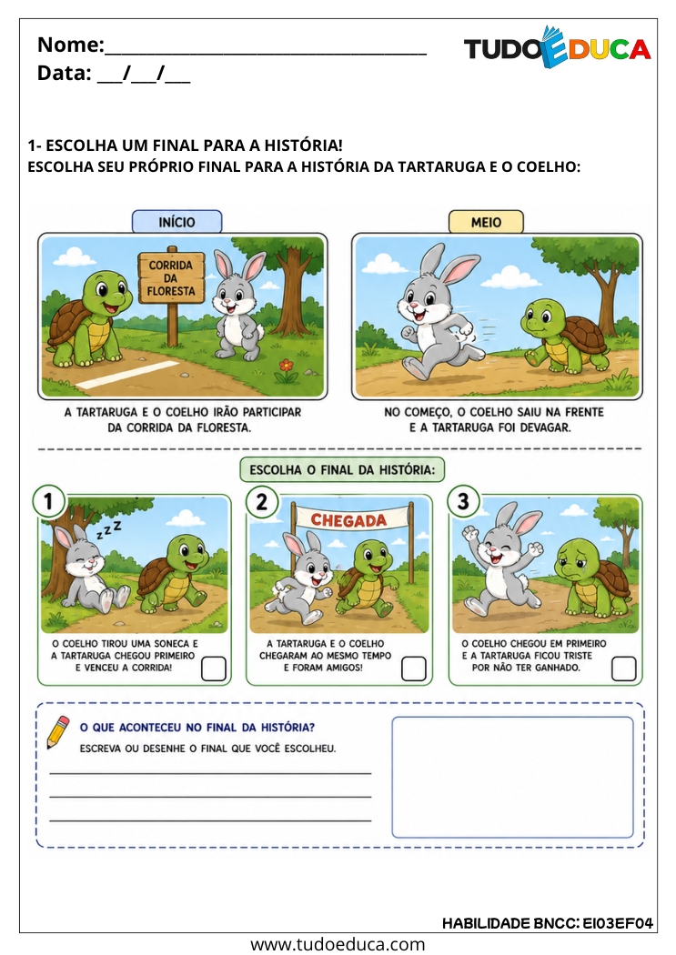 Atividade Inclusiva com Reconto de Histórias