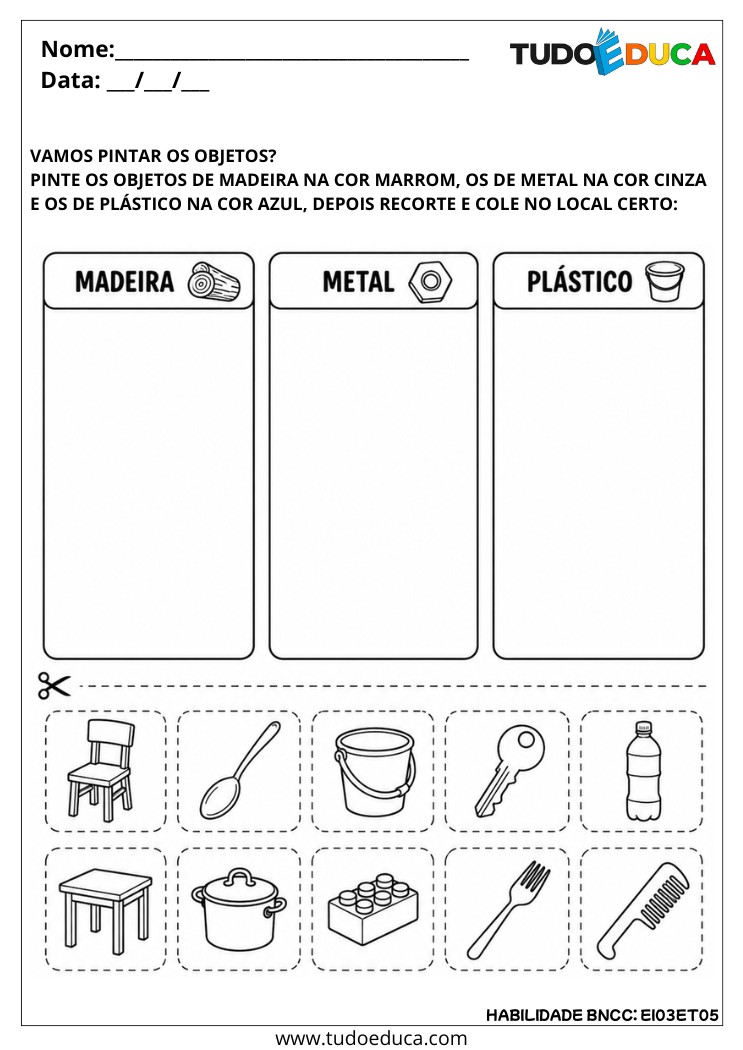 Atividade de Classificação de Figuras