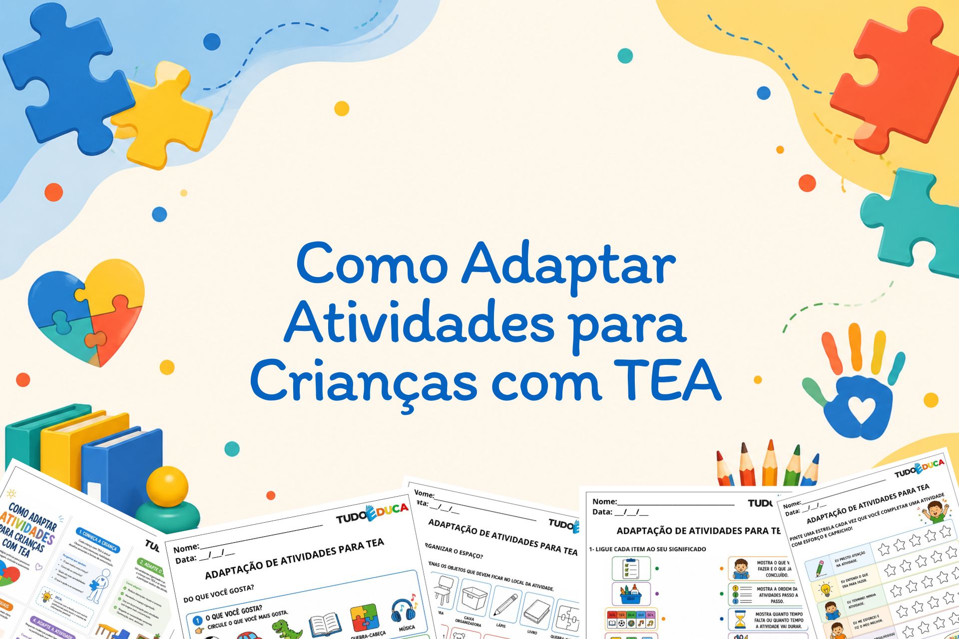 Como Adaptar Atividades para Crianças com TEA