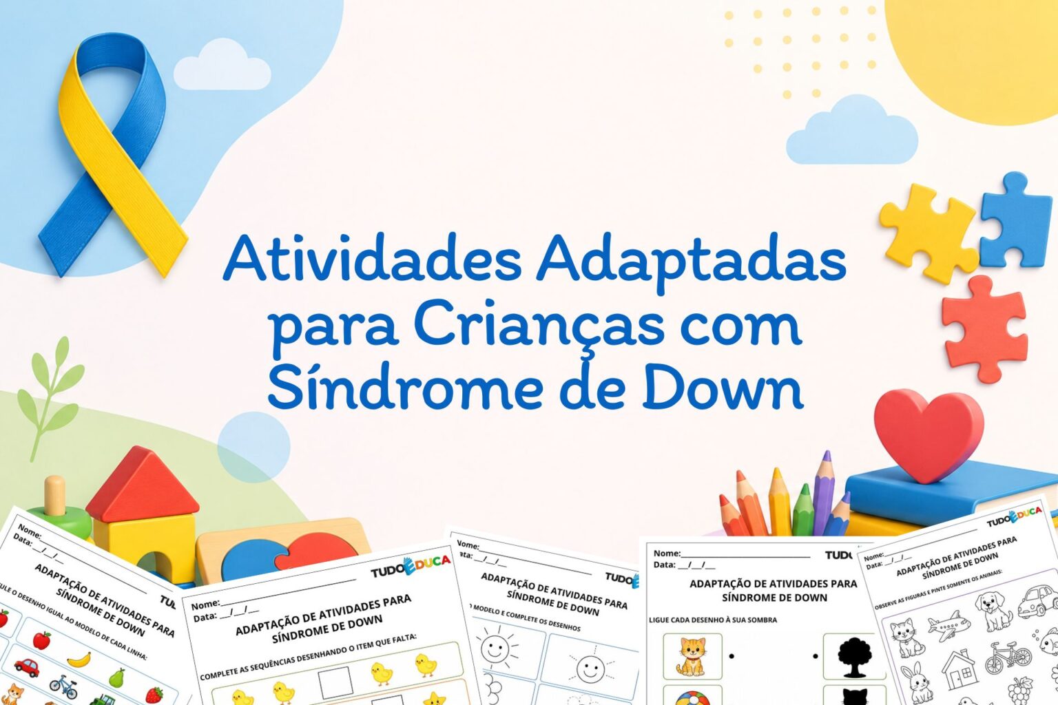 10 Atividades de Português Para Alunos Com Síndrome de Down Para Imprimir