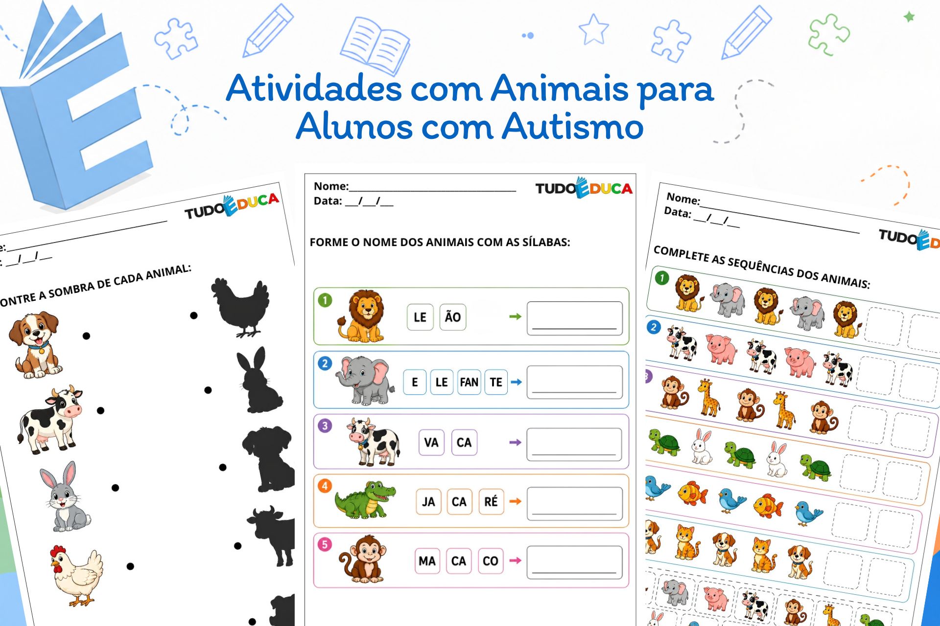 Atividades com Animais para Alunos com Autismo