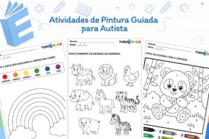 Atividades de Pintura Guiada para Autista