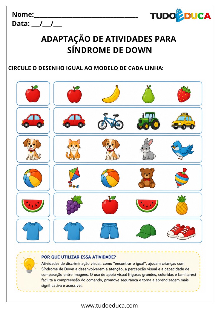 Como Adaptar Atividades para Síndrome de Down