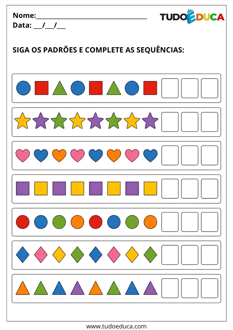 Atividade Inclusiva siga os padroes para Imprimir