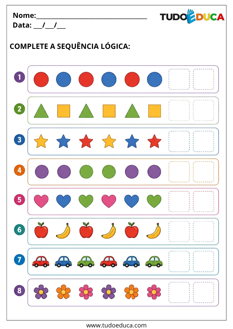 Atividade de sequencia para Sala de Recursos Multifuncionais