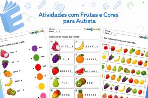 Atividades com Frutas e Cores para Autista