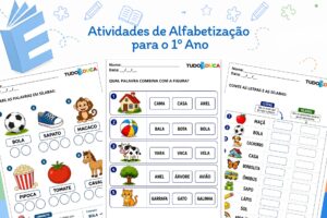 Atividades de alfabetização 1º ano