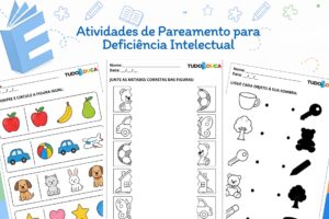 Atividades de Pareamento para Deficiência Intelectual