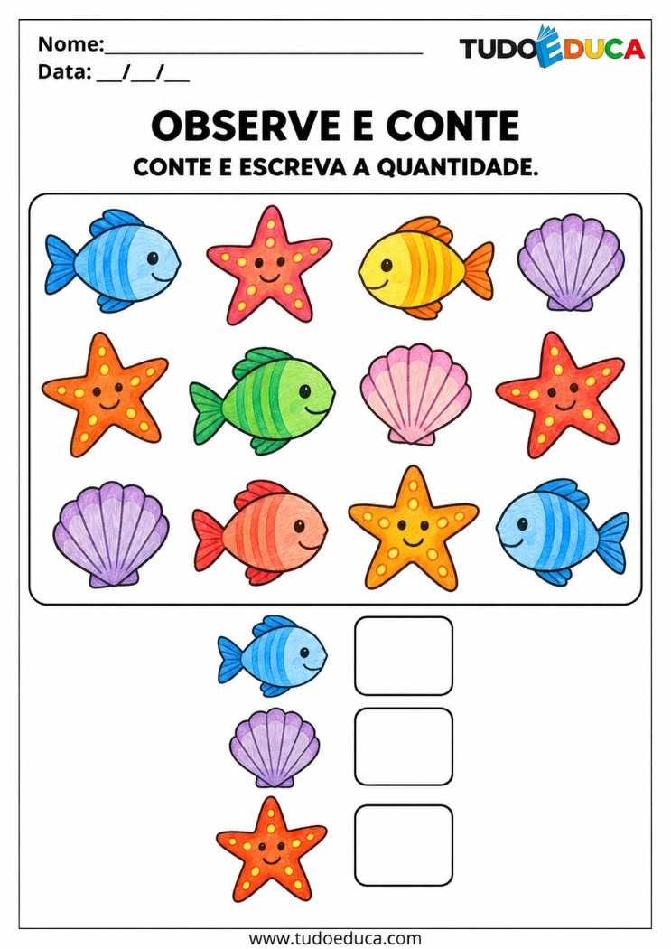 Atividade de Atenção para TDAH