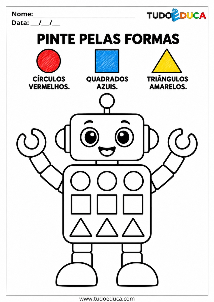 Atividade de Pintura Dirigida para Autismo