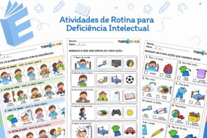 Atividades de Rotina para Deficiência Intelectual