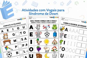Atividades com Vogais para Síndrome de Down